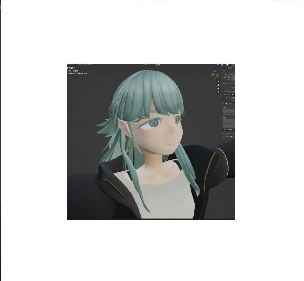 3DCGキャラクター（バストアップ）