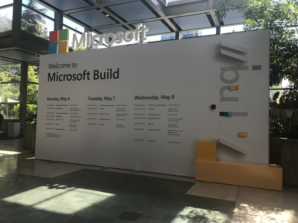Microsoft build 入口